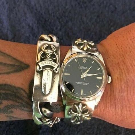 rolex chrome hearts bracelet|Rolex mad paris.